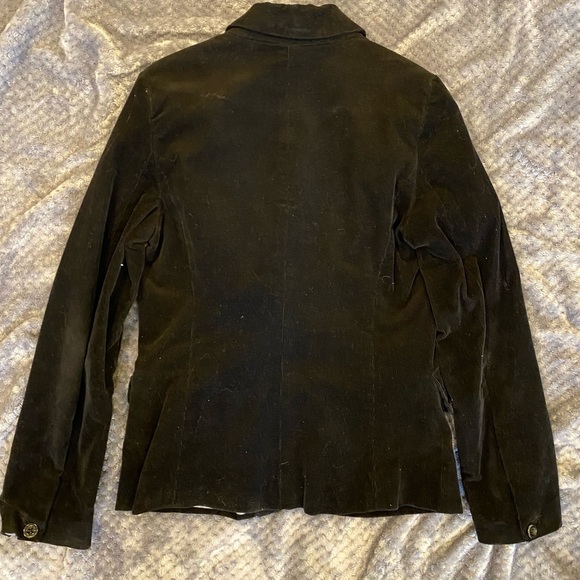 GC Black corduroy strech blazer jacket szM - Picture 9 of 9